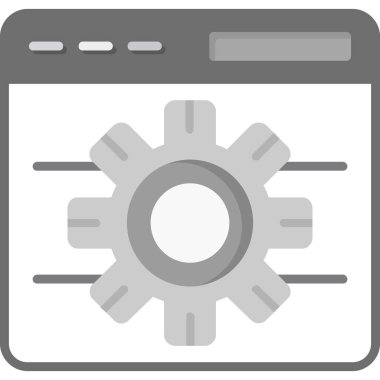 Tarayıcı Notu web simgesi, vektör illüstrasyonu