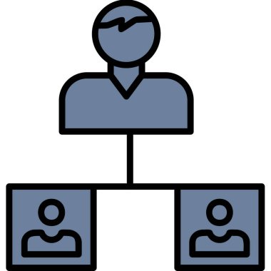 ağ bağlantısı simgesi ana hat biçiminde 