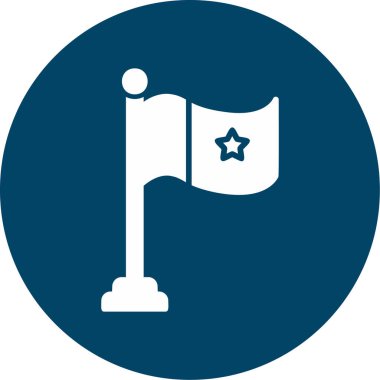 bayrak web simge vektör çizim