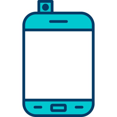 Smartphone web simgesi, vektör çizim 