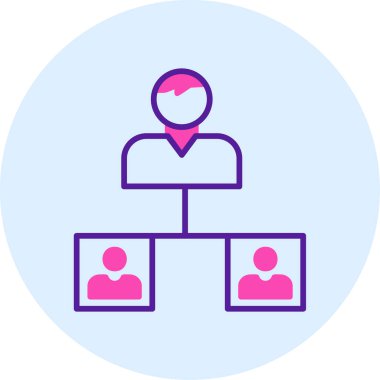 ağ bağlantısı simgesi ana hat biçiminde 