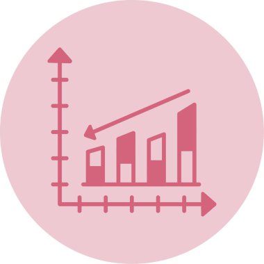 Kayıp grafik web simgesi, vektör illüstrasyonu