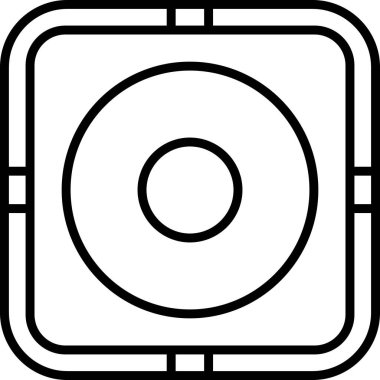 cd simge vektör illüstrasyonu