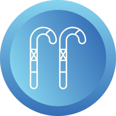 vector illustration of Sticks icon