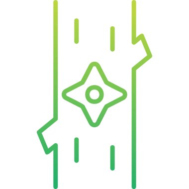 hedef ağ simgesi vektör illüstrasyonu 