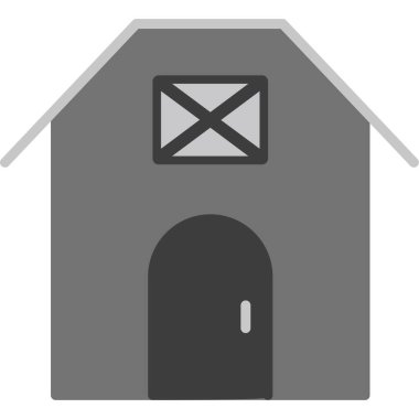 Ev. Web simgesi basit illüstrasyon  