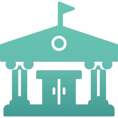 Sütun oluşturma simgesi, vektör illüstrasyonu