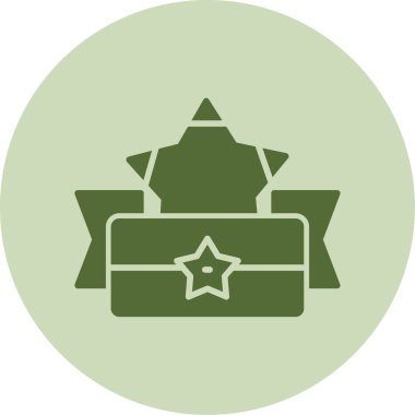 Yıldız web simge vektör çizim 