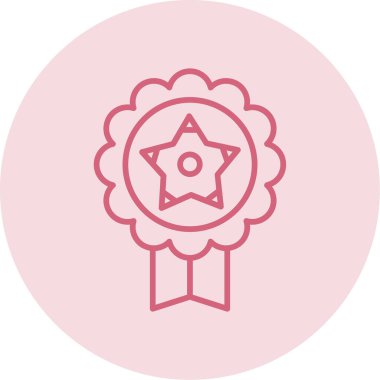 Yıldız web simge vektör çizim 