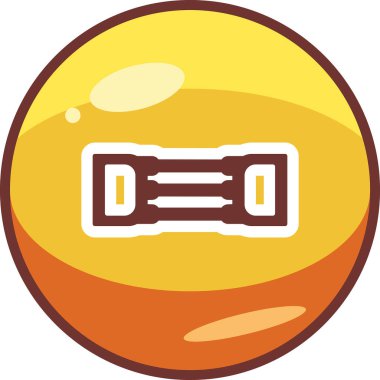 Göğüs açıcı simgesinin web illüstrasyonu