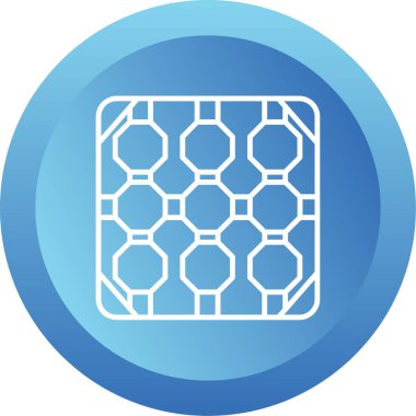 Döşeme. Web simgesi basit illüstrasyon