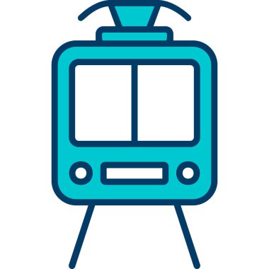 Web simgesi tren, illüstrasyon vektör 