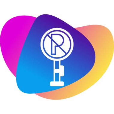 Web simgesi Otopark, illüstrasyon vektör