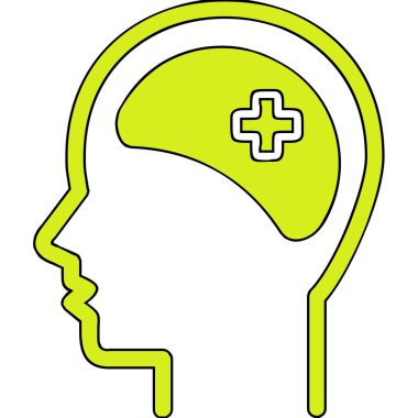 Klinik Psikoloji vektör çizimi tasarımı