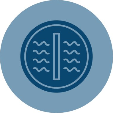 Solunabilir olmayan Kumaş Ağı simgesi, vektör illüstrasyonu