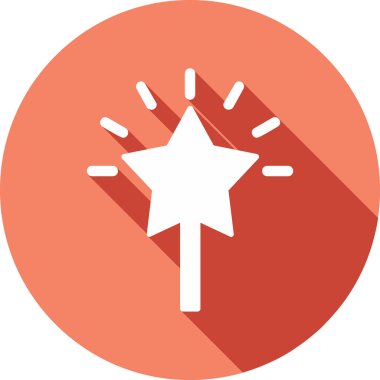 Yıldız web simge vektör çizim 