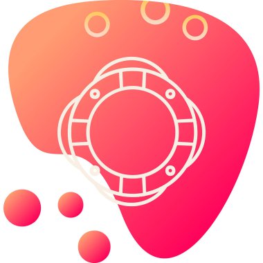 Can simidi simgesi, vektör illüstrasyonu basit tasarım