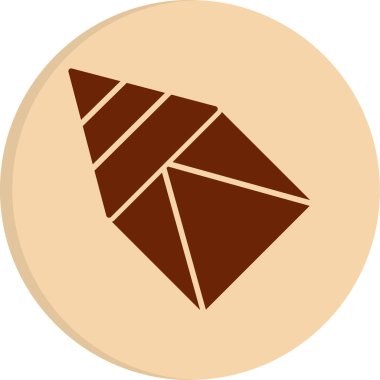 Prizma. Web simgesi basit illüstrasyon                 