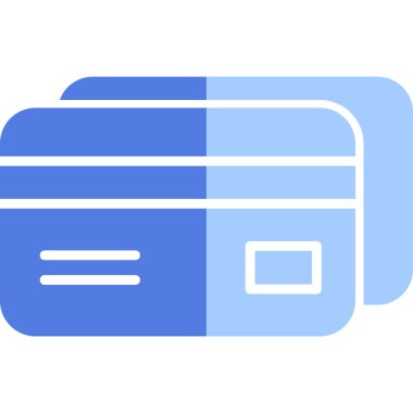 Kredi kartı iyonunun vektör çizimi