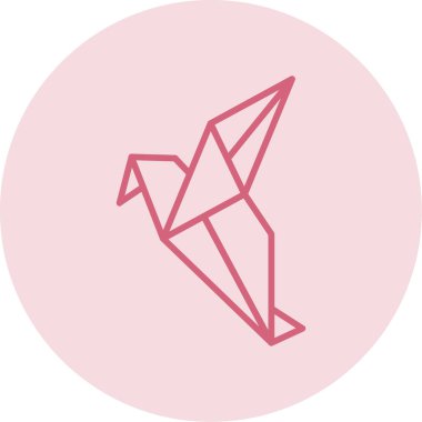 kuş ağı simgesi, vektör illüstrasyonu 