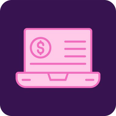 Eğilim biçimi izole edilmiş arka planda mali simge 