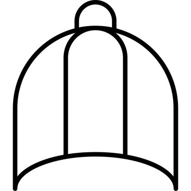 kapsül simgesi, vektör illüstrasyonu basit tasarım