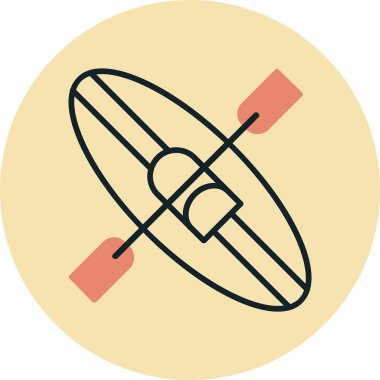 Kano. Web simgesi basit illüstrasyon