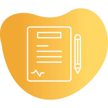 Kağıt simgesi vektör illüstrasyonunu boşa