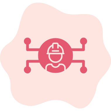 Mühendislik simgesinin vektör çizimi 