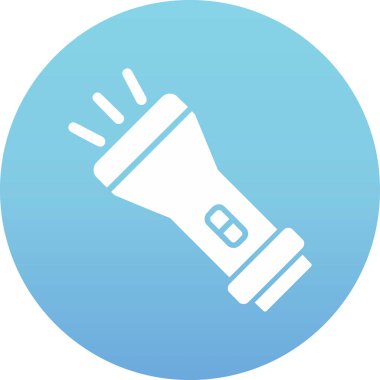 el feneri. Web simgesi basit illüstrasyon