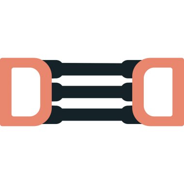 Göğüs açıcı simgesinin web illüstrasyonu