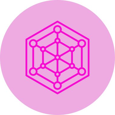 Analytics icon, vector illustration simple design