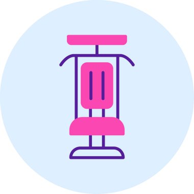 Modern Gym Machine simgesinin vektör çizimi         