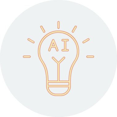 Moda biçiminde fikir simgesi  