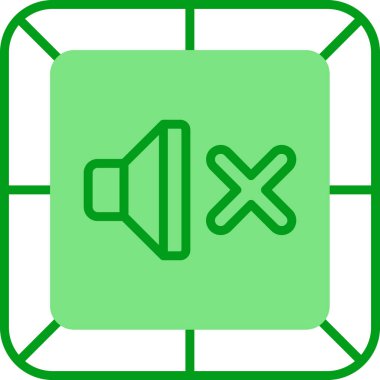 hoparlör simgesi, vektör illüstrasyonu basit tasarım