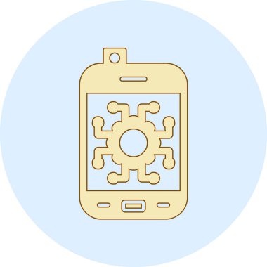 Otomatik ağ simgesi vektör illüstrasyonu 