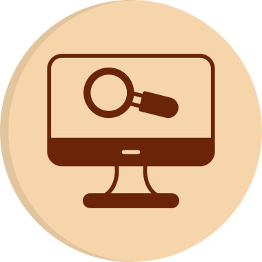 seo modern simgesinin vektör illüstrasyonu         