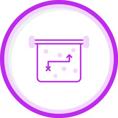 Strateji Simgesi Vektör illüstrasyonu 