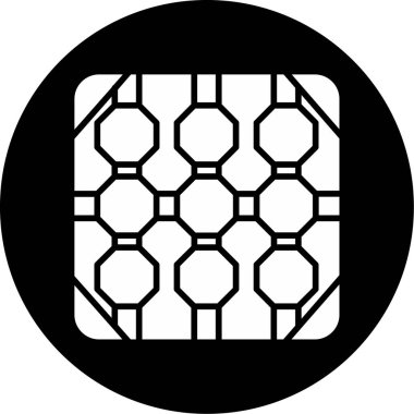 Döşeme. Web simgesi basit illüstrasyon