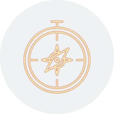 Pusula simgesi vektör resimlemesi 