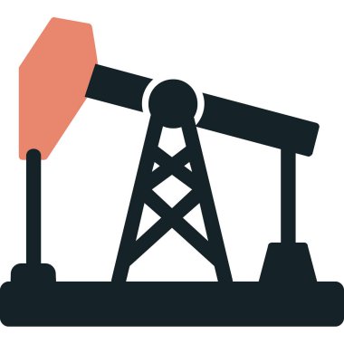 yağ pompası ikon vektör illüstrasyonu 