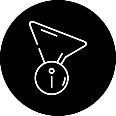 Bilgi simgesinin vektör illüstrasyonu 