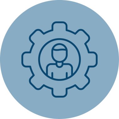 İlişki insanları simgesinin vektör illüstrasyonu