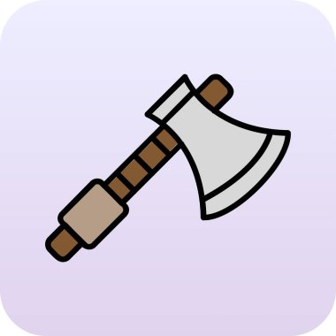 Balta ağ simgesi, vektör illüstrasyonu 