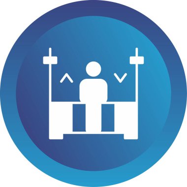 Beşik web simgesi vektör illüstrasyonu 