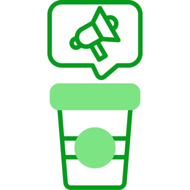 Konuşma özgürlüğü web simgesi vektör illüstrasyonu