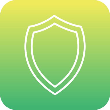 Ağ için koruma kalkanı vektör simgesi 