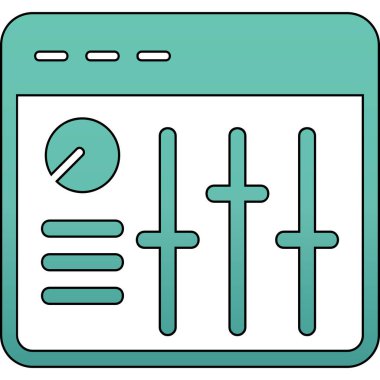 Ses Karıştırıcı vektör çizimi