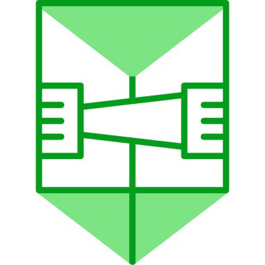 Prizma. Web simgesi basit illüstrasyon                 