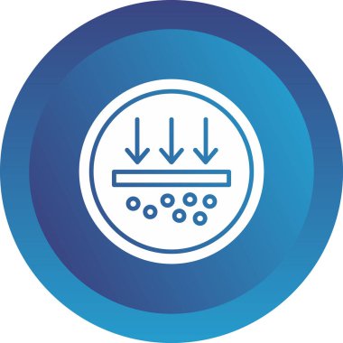 Membrane Web simgesi basit illüstrasyon             